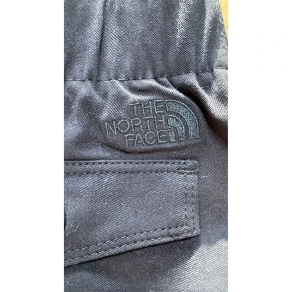 The North Face Womens Black Hiking Shorts Size 0 Cotton Nylon Stretch Utility - Picture 5 of 5